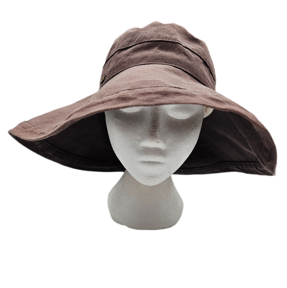 SCALA | wide brim packable sun hat